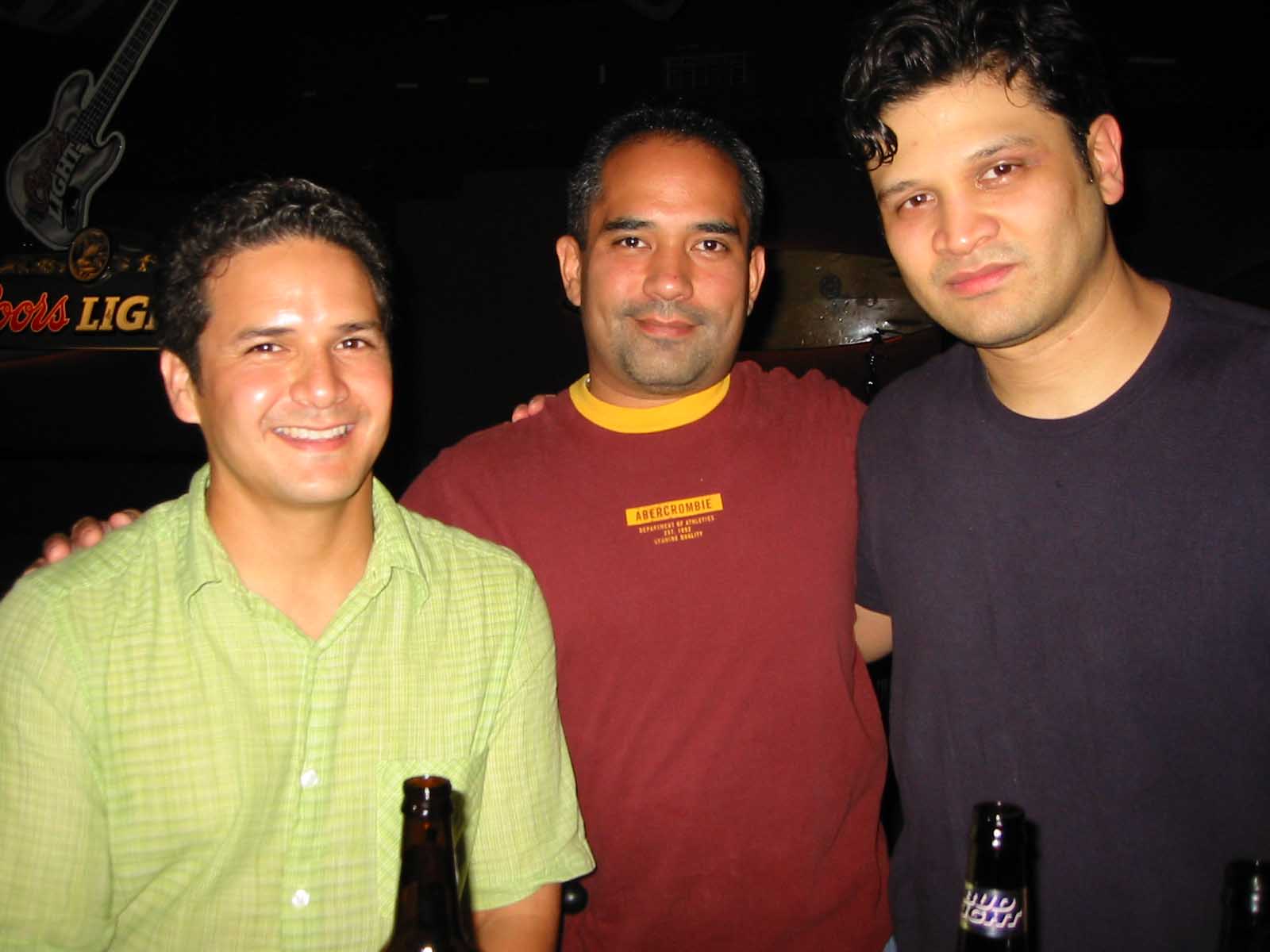 Miguel, Tony, & Jake at Jake's Open Mic at Casa 2002